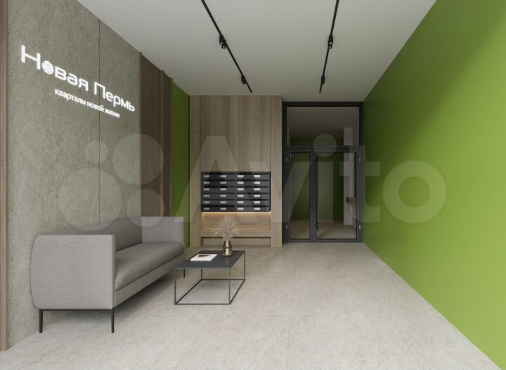 2-к. квартира, 50,8 м², 1/4 эт.