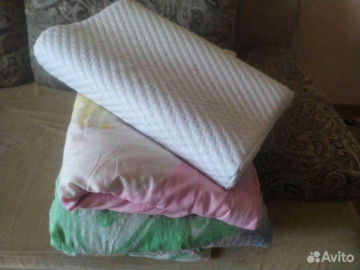 Одеяла и ортопедическая подушка