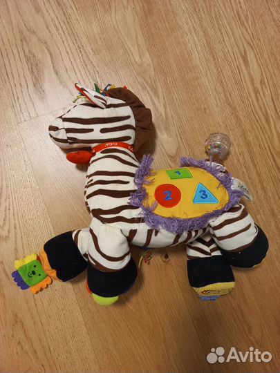 Игрушка Зебра развивашка