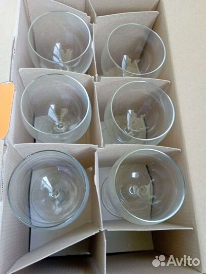 Фужеры стекло