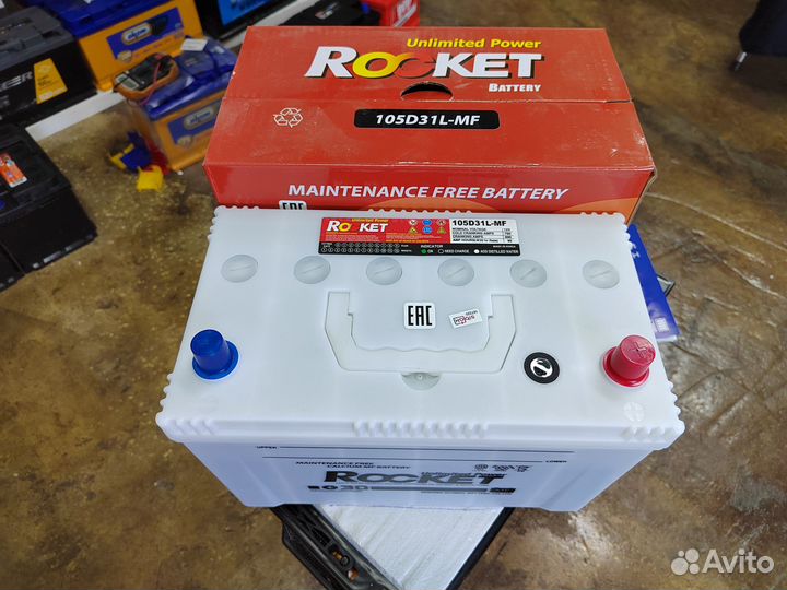 Аккумулятор Rocket MF 90 Ач обр 760 А