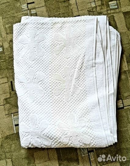 Простынь махровая