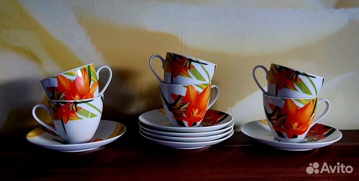 Чайно кофейный сервиз Polystar Collection