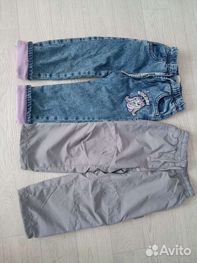 Штанишки демисезонные 86-92