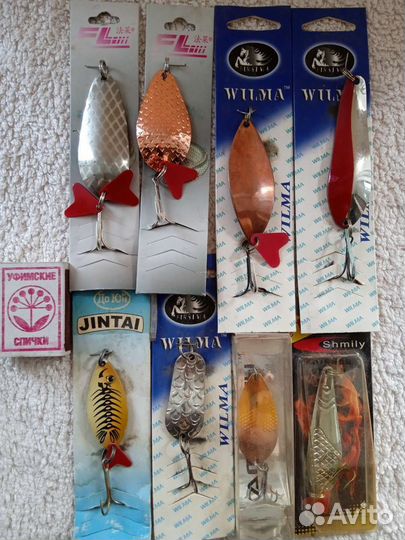 Блесна вертушки новые