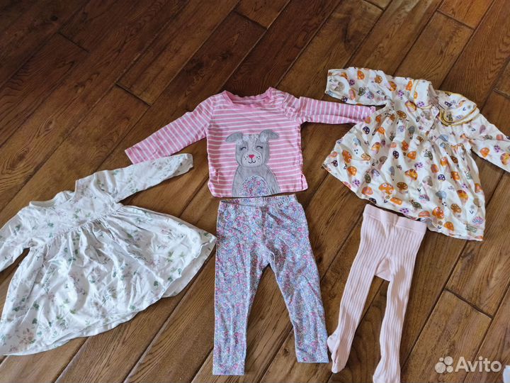 Платье next и костюм 9-12