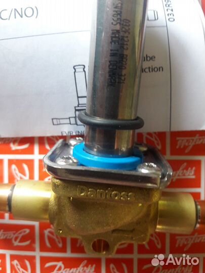 Соленоидный вентиль EVR 6 Danfoss