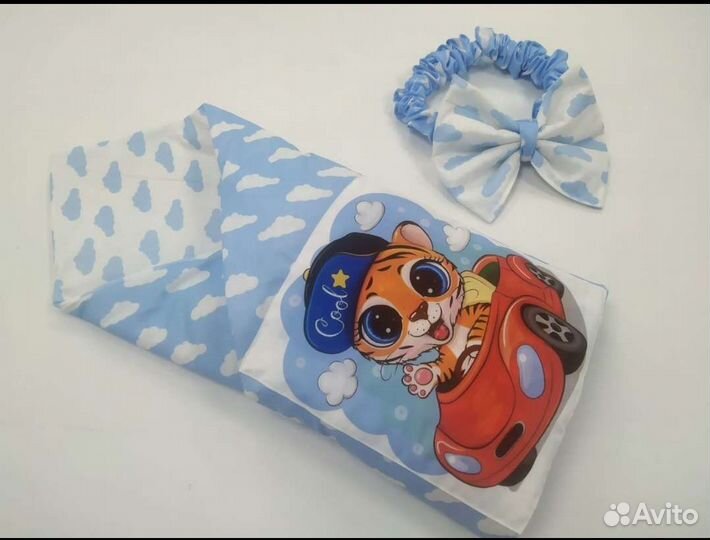 Комплект на выписку для мальчика