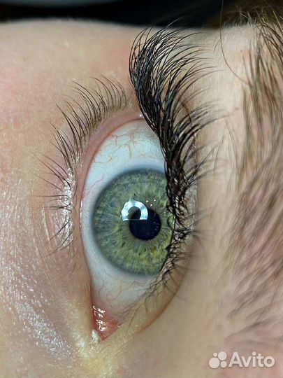 Наращивание ресниц на дому