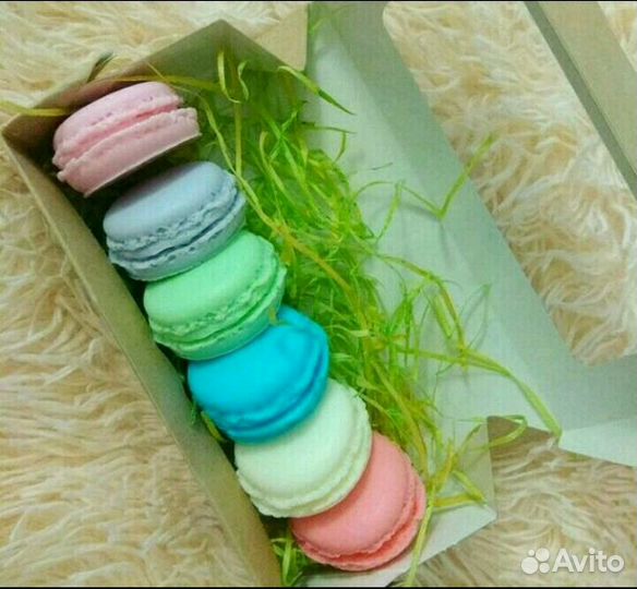 Печенье Макаруны из мыла