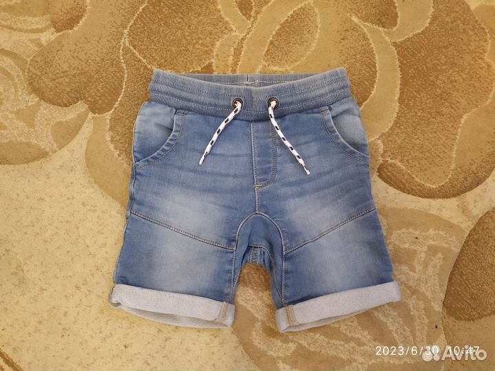 Джинсовые шорты для мальчика