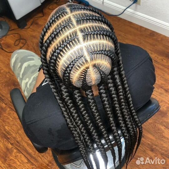 Заплести афро косички