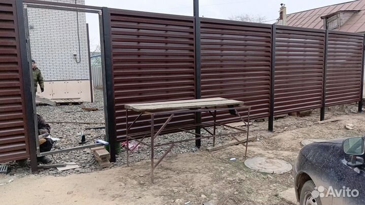 Сварочные работы. Заборы. Навесы