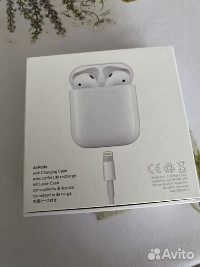 Air pods оригинал в идеале с чеком