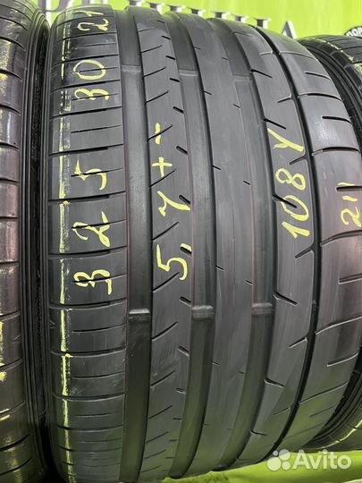 Dunlop SP Sport Maxx 050+ 285/35 R21 и 325/30 R21 105Y