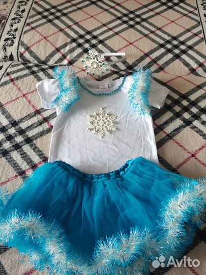 Костюм снежинки 92-98