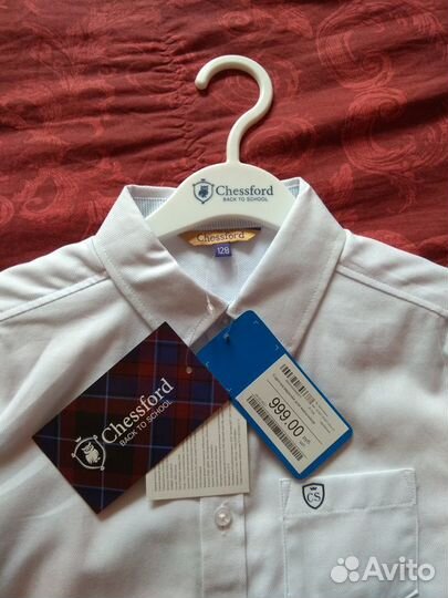 Рубашка белая на мальчика