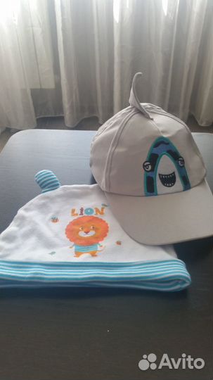 Бейсболка кепка и летняя шапка панама на годовасик