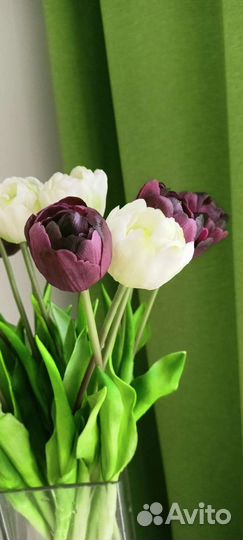 Искусственные цветы Тюльпаны,Лилии
