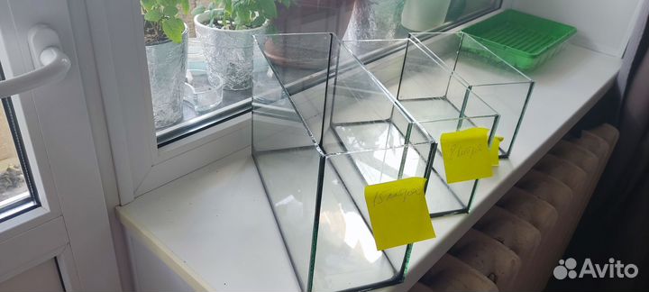 Аквариумы 15,8,5 литров