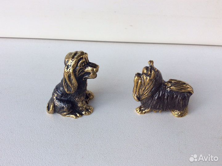 Фигурки собак миниатюры