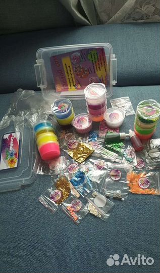 Подарочный набор слаймов