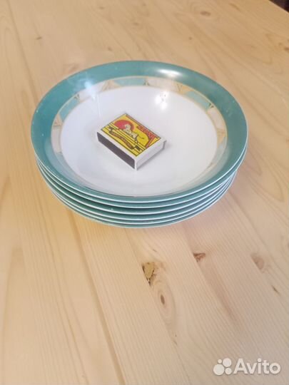 Тарелки из бабушкиного серванта