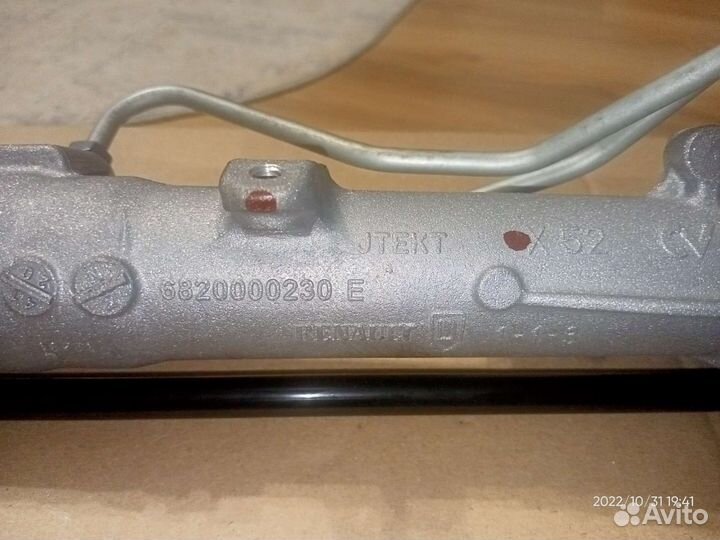 Рулевая рейка renault logan 2 гур