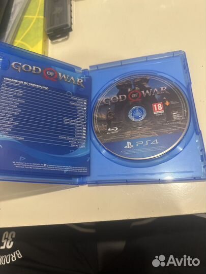 Диск на PS4 GOD of WAR