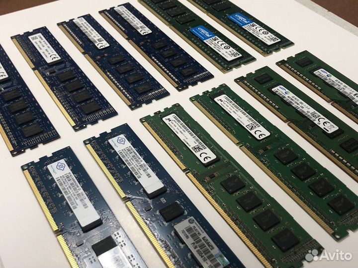 Брендовая Оперативная память DDR3 2Gb/4Gb/8Gb (пк)