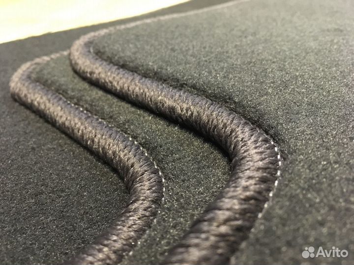 Ворсовые Премиум коврики BMW X3 F25 серые