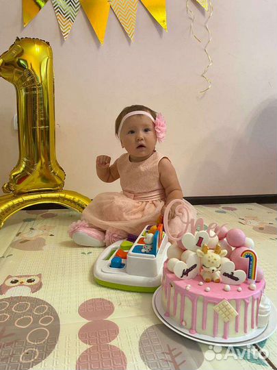 Пинетки и повязка 12мес