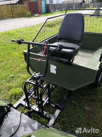 Мото буксировщик Бурлак-М гризли