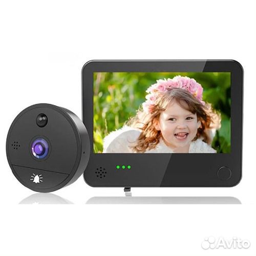 Видеоглазок цифровой с Wi-Fi JD-S82