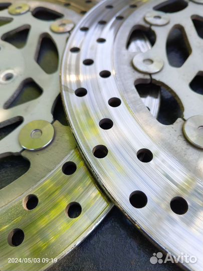 Тормозные диски на Yamaha xjr 400