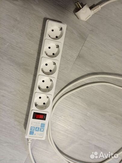 Сетевой фильтр куб удлинитель 3 метра