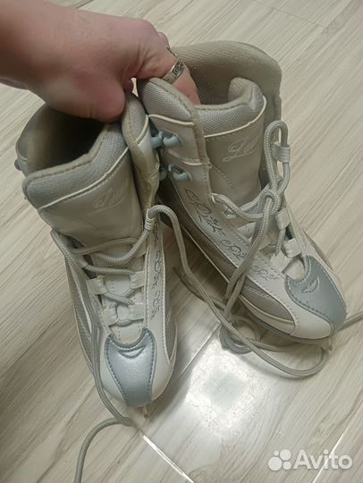 Коньки фигурные Larsen soft 36 р. женские/детские