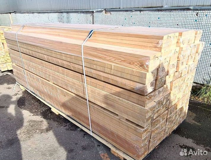 Планкен лиственница 20х90х2500х4шт