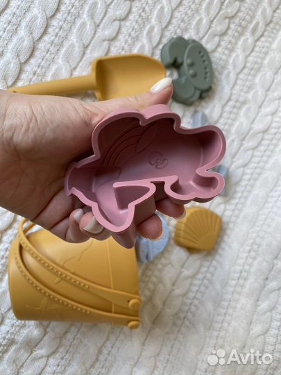 Набор для песка пляжа формочки силиконовые