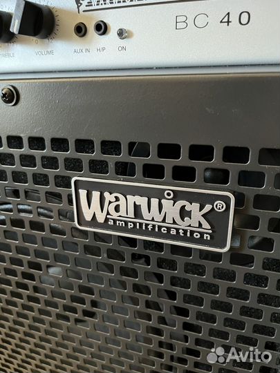 Басовый комбоусилитель Warwick BC 40(новый)