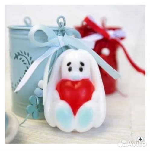 Форма зайчик для шоколада и мыла