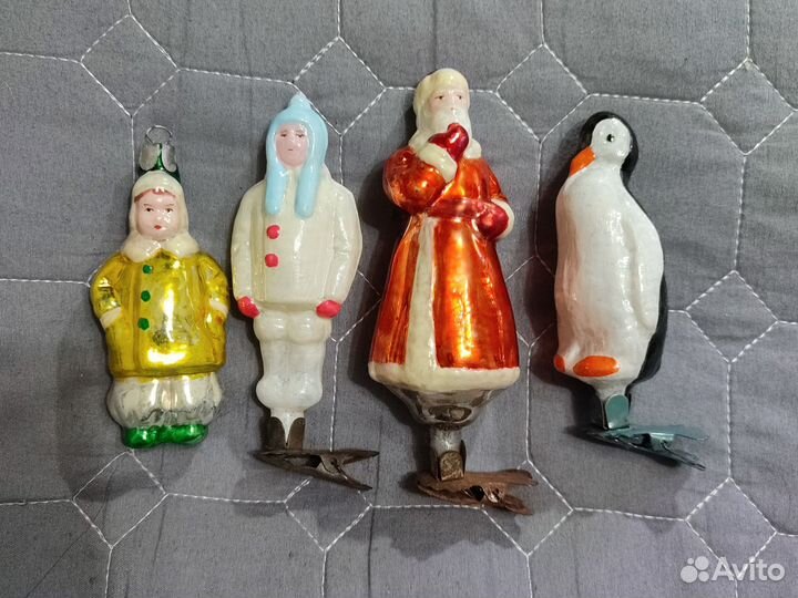 Елочные игрушки СССР