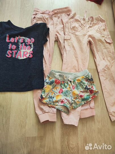 Одежда для девочек пакетом 128-134