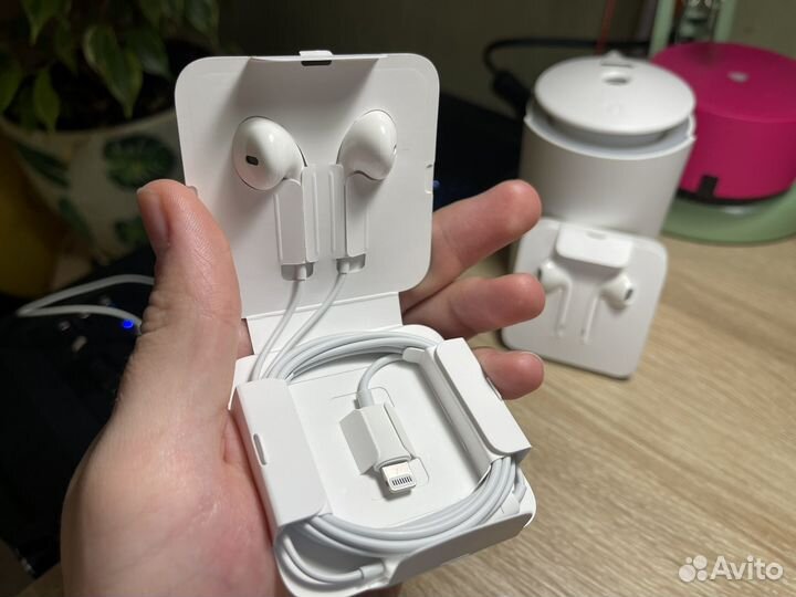 Наушники apple earpods lightning