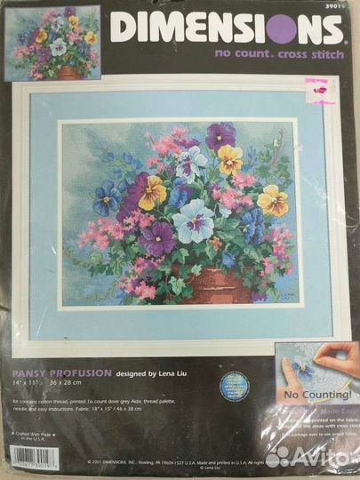 Dimensions 39019 американец Анютины глазки