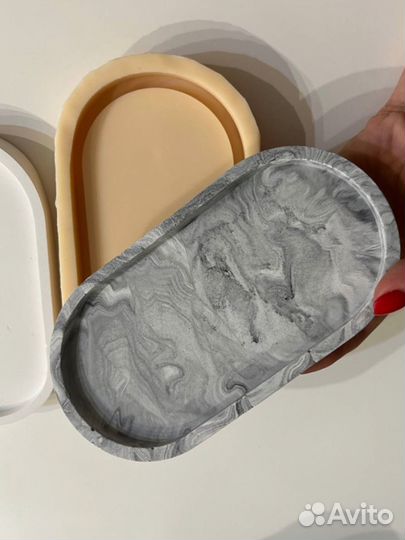 Силиконовый молд Овал 18:9,5 см