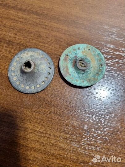 Колесики от керосинки старинные. Копанина