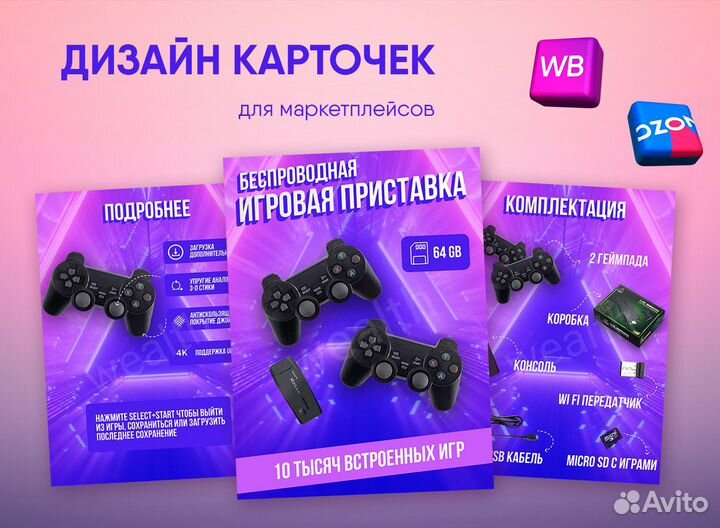 Продающая инфографика для маркетплейсов