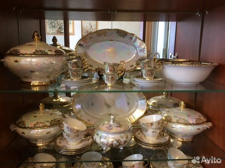 Фарфоровый сервиз Roschtzer Porzellanfabrik Unger