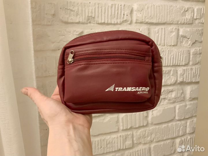 Дорожный набор Трансаэро винтаж новый